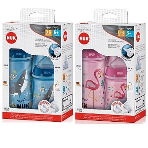 Kit Mamadeira Infantil Estampada My First 150ml e 300ml - NUK - Hilb  E-commerce