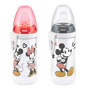 Copo Active Cup First Choice Bico Silicone Disney Baby Mickey Minnie 300ml - NUK