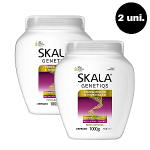 Kit 2 Creme De Tratamento Skala Genetiqs 1Kg