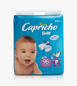 Kit Com 3 Pacotes Fraldas Capricho Baby Atacado Barato P