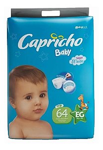 Kit Com 3 Pacotes Fraldas Capricho Baby Atacado Barato EG