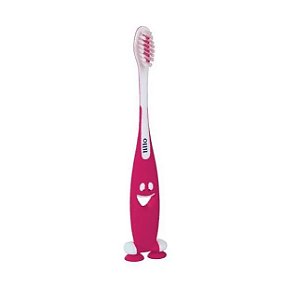 Escova Dental Infantil Extra Macia 1-5 Anos Rosa Lillo