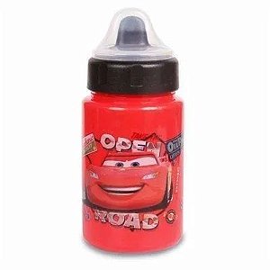 Copo Carros Vermelho Com Válvula 340ml - Babygo