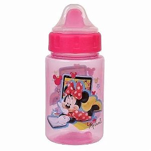 Copo Minnie Mouse Rosa Com Válvula 340ml - Babygo