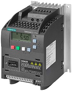 INVERSOR DE FREQUÊNCIA SINAMICS V20 TRIFÁSICO 380 - 480VCA 3CV 5,6A - 6SL32105BE222UV0 SIEMENS