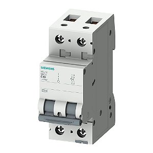 MINI DISJUNTOR 5SL1 BIPOLAR 13A 3KA - 5SL12136MB SIEMENS