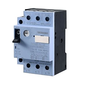 DISJUNTOR MOTOR 3VS TECLA 8 - 13A 100KA 1NA + 1NF 220VCA - 3VS13001NL00 SIEMENS