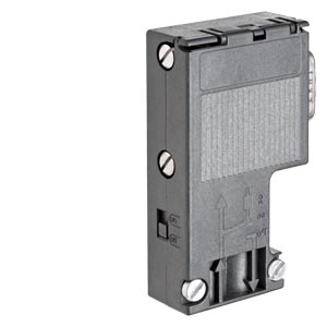 CONECTOR PROFIBUS DP  90º 12MBITS CONEXAO PARAF.