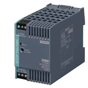 FONTE CHAVEADA SITOP PSU100C ENT. 120-230VCA/110-300VCC SAI. 24VCC   96W   4,00A DIN