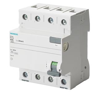 INTERRUPTOR DIFER. RESIDUAL 4P 100MA 80A AC 400V