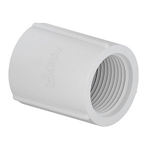 LUVA PVC C/R   1/2" BC