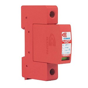 PROTETOR DE SURTO DPS FRONT STANDARD PLUG-IN MONO. 15KA 275VCA