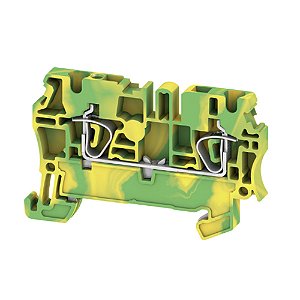 CONECTOR TERRA ZPE 2,5 VERDE/AMARELO WEMID