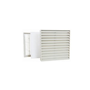 GRELHA VENTILACAO PLAST. 130 X 130MM C/FILTRO