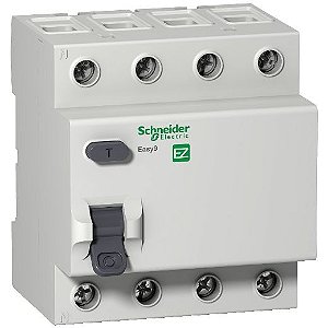 INTERRUPTOR DIFER. RESIDUAL EASY9 4P 30MA 63A AC