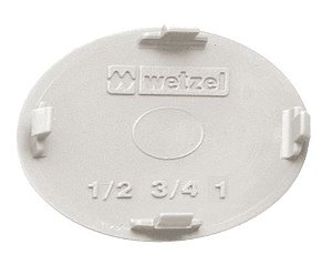 TAMPAO PVC C/TRAVA   1/2"-3/4" BC POLIWETZEL