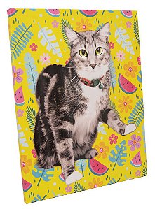 Quadro Canvas Borda Espelhada 40x50