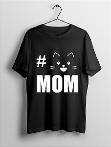 Camiseta T-Shirt Personalizada #CatMom