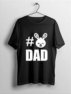 Camiseta T-Shirt Personalizada #RabbitDad