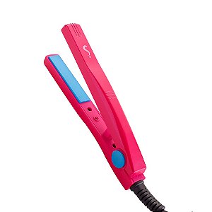 Mini Chapinha/Prancha de Cabelo em Cerâmica Bivolt Portátil Paulinha - TOP SEMI NOVOS