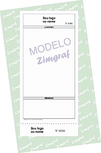 Comandas 10X20 - Modelo 1584