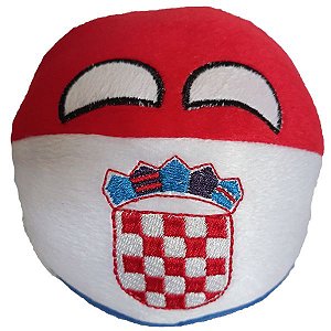 Croáciaball de Pelúcia - Countryball