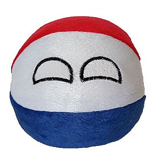 Holanda De Pelúcia Bolinha Holandaball Countryball