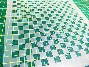 Stencil Quadriculado / Quadradinhos