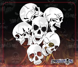 Kit 5 Stencils para Aerografia com Desconto