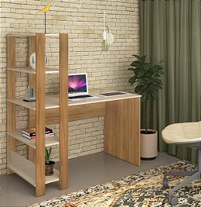 Escrivaninha Match Carvalho / Off white