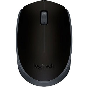 Mouse Logitech M170 Sem Fio Preto e Cinza - 9389
