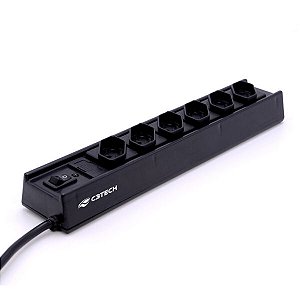 Filtro de Linha C3Tech 6 Tomadas FL-61BK – 9380