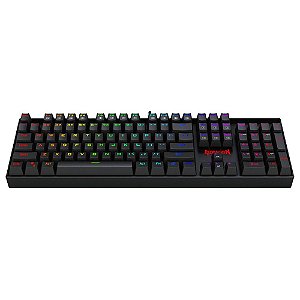 Teclado Mecânico Gamer Redragon Mitra RGB Switch Marrom ABNT2 - 12368