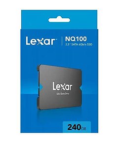 SSD 240GB Lexar NQ100 Sata III- LNQ100X240G-RNNNU - 11613