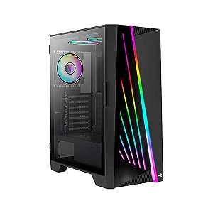 Gabinete Aerocool Mirage RGB ATX V1 Preto - 12503