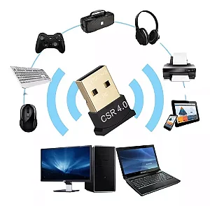 Adaptador Bluetooth 5.0 para PC Dongle - 12102
