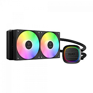 WATER COOLER GAMDIAS 240MM AURA GL V2 - 12649