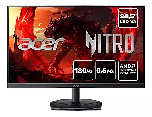 MONITOR GAMER ACER NITRO 24,5" 180HZ 0.5MS VA FHD KG251Q FLT - 13059