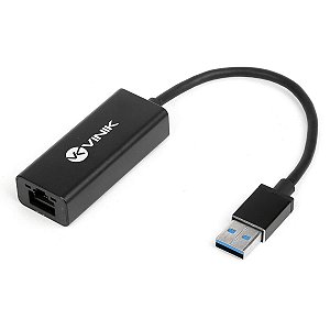 ADAPTADOR USB PARA RJ45 GIGABIT 10/100/1000 VINIK USB 3.0 - 13177
