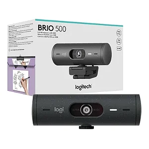 WEBCAM LOGITECH BRIO 500 FULL HD(30FPS) HD(60FPS) - 13382