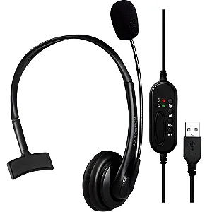 HEADSET FORTREK OFFICE USB FK731A - 13577