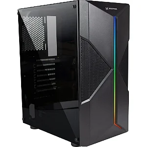 GABINETE FORTREK HOLT ATX RGB MID TOWER - 13628