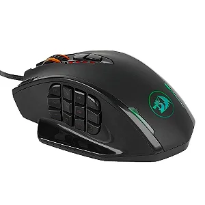MOUSE REDRAGON IMPACT 18 BOTOES USB RGB M908 - 10208