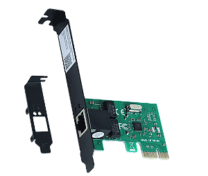 PLACA DE REDE PCYES GIGABIT PCI-E X1 LC1000-1P - 13803