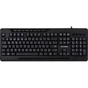 TECLADO FORTREK MULTIMIDIA USB FK423K - 13834