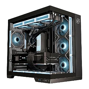 GABINETE KALKAN ASGARD PRETO SEM FAN KLK00040 - 13873