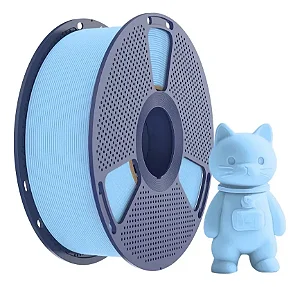 Filamento Sunlu PLA Matte Fosco 1kg Azul Claro
