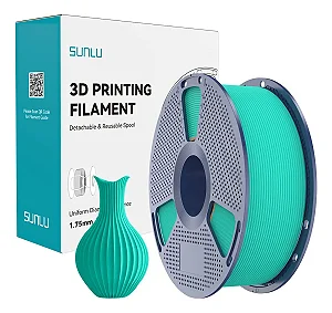 Filamento PLA Sunlu 1.75mm Verde Menta 1kg