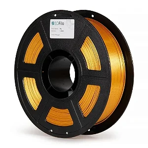 Filamento PLA Silk Ouro 3DFila 1,75mm 1kg