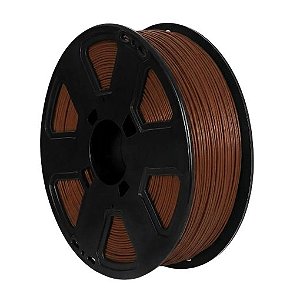 Filamento PLA Marrom Chocolate 1,75mm 1kg